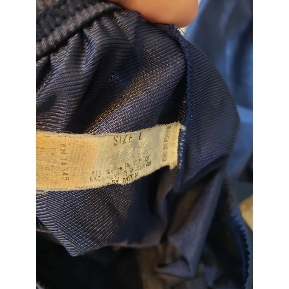 90s Navy Blue Slip Skirt‎ - Picture 4 of 4